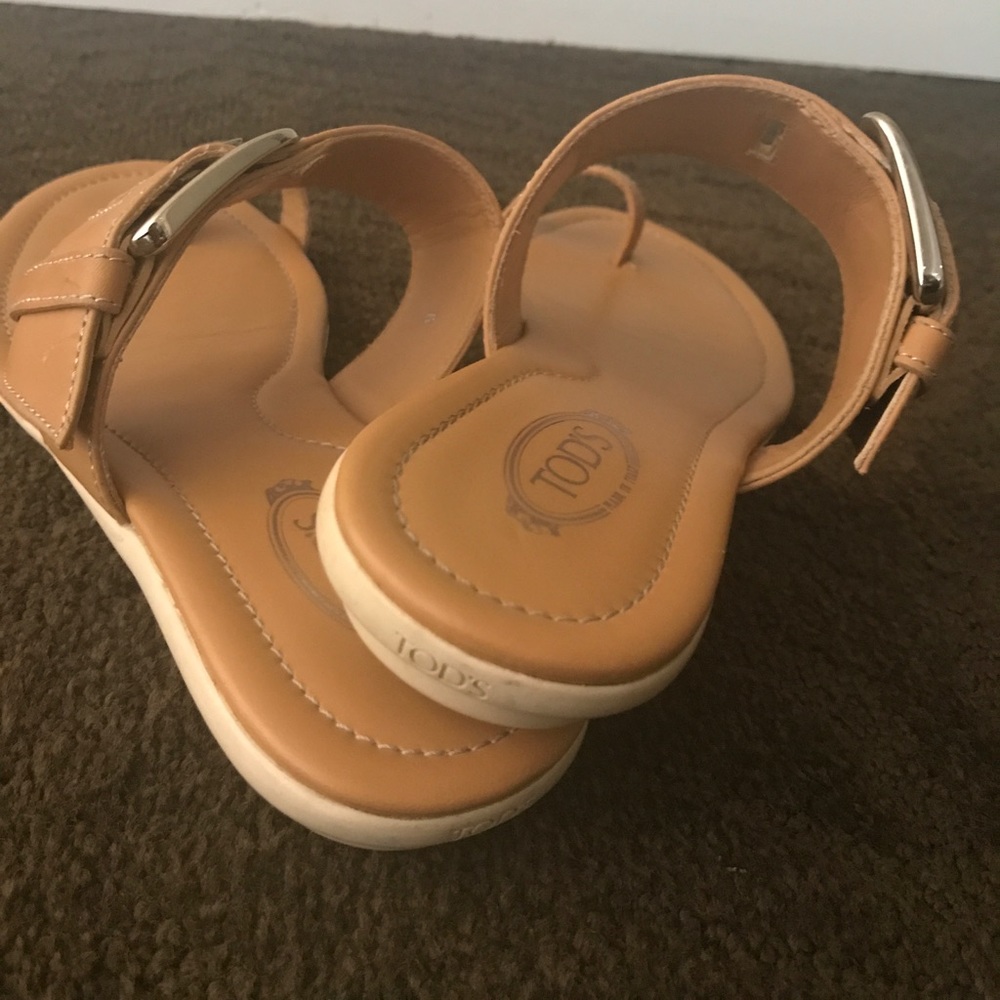 Jp Tod - Toe Ring Style Flat Sandals - image 5